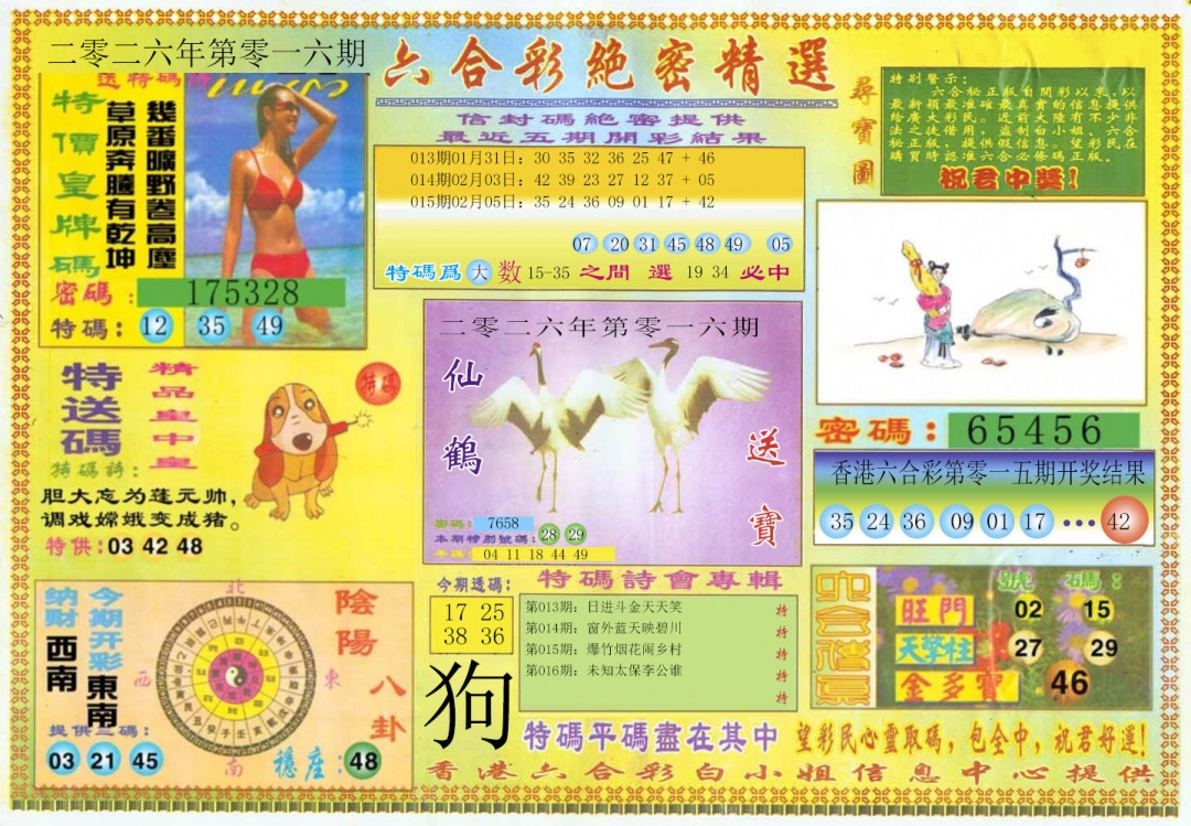 016期绝密精选A[图]