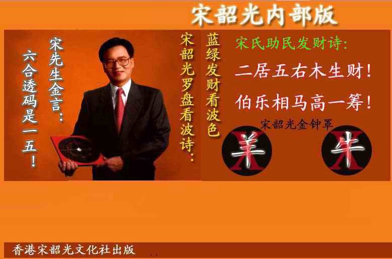 016期宋韶光内部版(另版)[图]