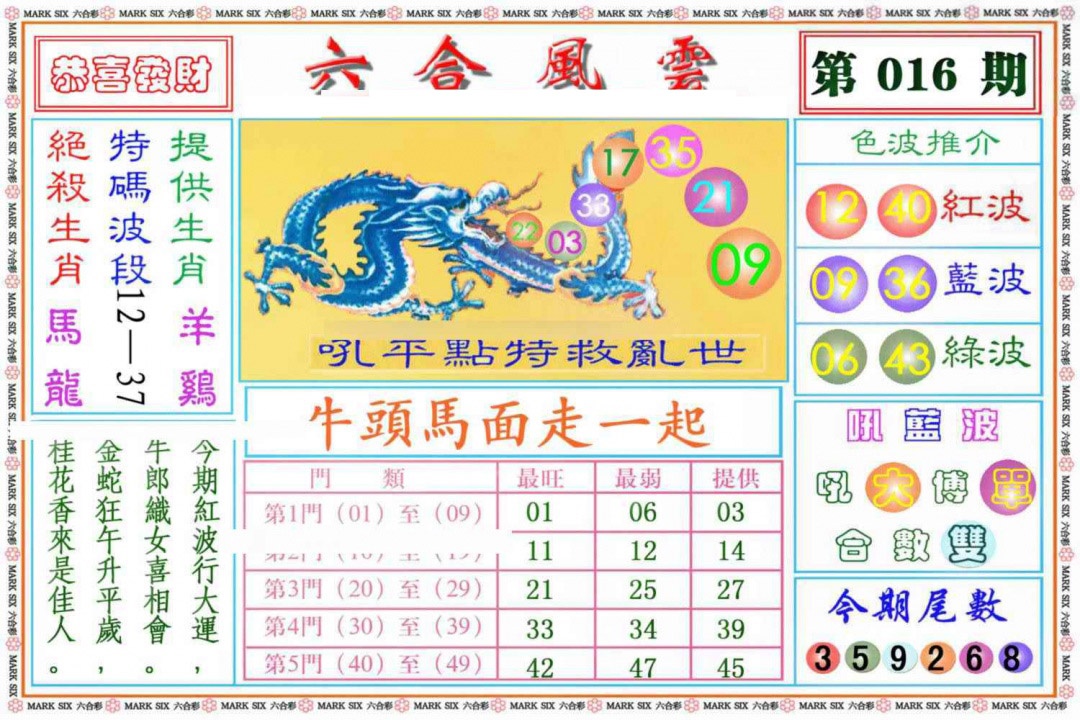 016期六合风云《另版》[图]