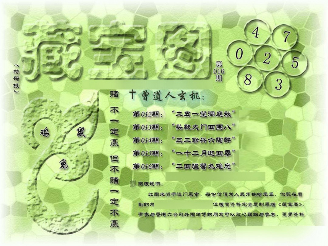 016期假新藏宝图[图]